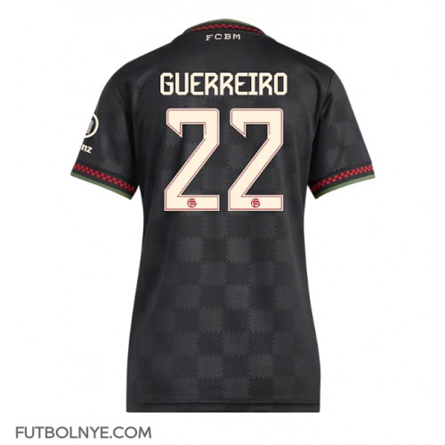 Camiseta Bayern Munich Raphael Guerreiro #22 Tercera Equipación para mujer 2025-26 manga corta